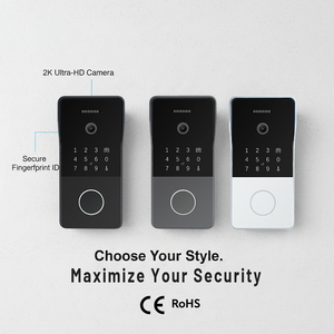 <span class=keywords><strong>Kit</strong></span> de <span class=keywords><strong>Videoportero</strong></span> Inteligente IP HIWINK para Villa, Cámara 2K, WiFi, App Tuya, Contraseña, Reconocimiento Facial, Palma de la Mano, Control de Acceso, IP65 - Product Image 5