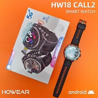 Reloj Inteligente HW18 Call 2 con Pantalla AMOLED Redonda, SOS, GPS, Cámara Giratoria, Videollamada, WiFi, 4G y Ranura para Tarjeta SIM