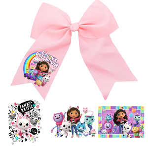 Autocollant thermocollant en vinyle DTF à motif de dessin animé <span class=keywords><strong>Gaby</strong></span> Cat pour T-shirts, sweat-shirts, décalcomanie en vinyle DIY, décalcomanie initiale - Product Image 2