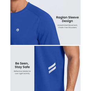 Camiseta Deportiva de Secado Rápido para Hombre FOXA, Manga Corta, Absorbe la Humedad, para Gimnasio y Entrenamiento - Product Image 4