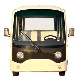 Mini coche eléctrico de 17 vías, L117D-Fb de pasajeros, autobús de turismo, Golf, batería al por mayor