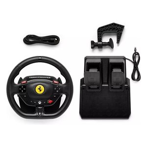 Volante y pedalera de simulador de conducción FERRARI T98 296 GTS Negro 4460297 - Product Image 2