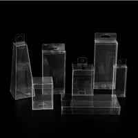 Boîte d'emballage Pp givrée personnalisée, boîte transparente en plastique Pvc Transparent pour animaux de compagnie