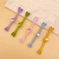 Fermoir à cordon de style chinois : bouton unique pour costume Tang et vêtements ethniques vintage en satin à huit pièces