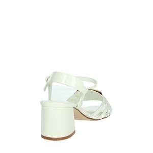 Laura Biagiotti Women's Heeled Sandal Beige 9049 Block <b>Heel</b> Summer Wear - Product Image 3