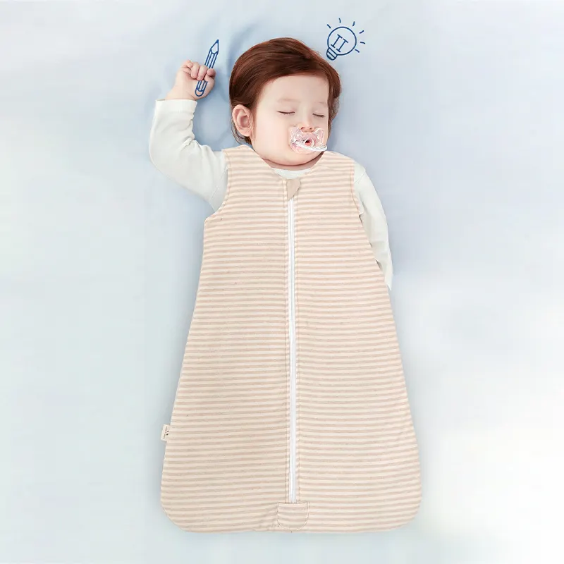 תיק תינוק אורגני כותנה/תיק תינוק בטוח חומר עיצוב חדש בד סגנון לעזור לשמור על פעוט יש שינה טובה