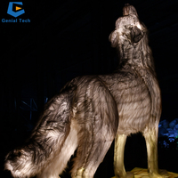 SGTL50 Factory Price Festival Realistische Tier laterne Wolf Lantern Festival Laterne zu verkaufen