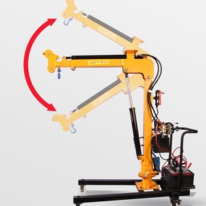 ポータブルピックアップトラックリフトクレーントレーラーマウントクレーン小型トラックマウントモバイルクレーン - Product Image 2