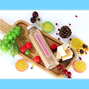 Botellas de Vidrio Cuadradas Francesas de 8oz, 12oz, 16oz, 250ml, 350ml, 500ml con Tapa de Rosca para Jugos Prensados en Frío, Leche, Té, Smoothies y Agua - Product Image 5