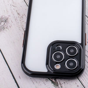 Borse e custodie per cellulari per <span class=keywords><strong>iphone</strong></span> 15 14 <span class=keywords><strong>13</strong></span> 12 11 pro custodia trasparente per pc tpu <span class=keywords><strong>fotocamera</strong></span> proteggi la copertura del telefono cellulare con cornice a colori - Product Image 2