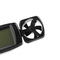 Anémomètre numérique de mesure de la vitesse du flux d'air, anémomètre portatif AS806