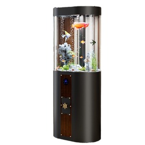 Modern middelgroot acryl <span class=keywords><strong>aquarium</strong></span> met bodemfilter voor tropische kleine huisvissen, geen waterverversing nodig, geschikt voor de woonkamer - Product Image 5
