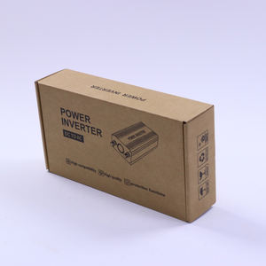 Caja de regalo de cartón elegante personalizada con impresión a una cara, caja de envío de papel kraft reciclable para accesorios electrónicos de teléfono. - Product Image 3