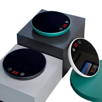 Elektrische Smart Koffie Mok Warmer Cup Pad Coaster Verwarming En Temperatuurregeling Met Timer Voor Office Home