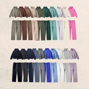 Felpa in Pile da Uomo Autunno Inverno 345g con Motivo a Cuore, Marca <span class=keywords><strong>di</strong></span> Moda, Felpa con Cappuccio Ispessita Stile Americano High Street - Product Image 1