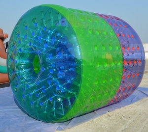 Rodillo Acuático Inflable de PVC Colorido, Tubo Rodante para Niños D1002-69A - Product Image 5