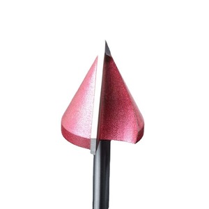 3D V-groove <b>Engraving</b> Cutters Woodworking Router Bits Carving <b>Tools</b> Carbide Tapered Chamfering Cutters CNC Machining 2 OEM - Product Image 1