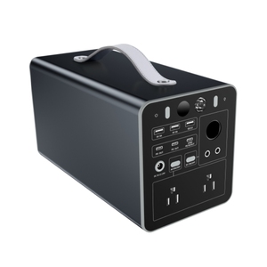 แบตเตอรี่สำรองพลังงานแสงอาทิตย์แบบพกพา 156Ah 600W พร้อมไฟฉายและที่จุดบุหรี่ในรถยนต์สำหรับใช้ในกรณีฉุกเฉิน - Product Image 1