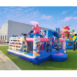 Château gonflable pour chien le plus populaire, château gonflable commercial, combo gonflable, château gonflable avec toboggan - Product Image 6