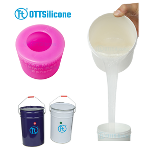 Nouveau 2026 RTV2 Caoutchouc de silicone liquide, matière première pour moules à bougies et moules de décoration, échantillon gratuit - Product Image 1