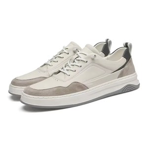 Zapatos para Caminar para Hombre, Zapatos de Cuero Vacuno, Parte Superior Transpirable, Resistentes, a la Moda, Zapatos Casuales para Hombre - Product Image 5