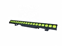 Projecteur mural LED RGBW 4-en-1 extérieur 18x10W pour éclairage de scène DJ, discothèque et concerts en plein air, étanche IP65