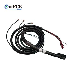 Arnés de cables personalizado Motor automático industrial Arnés de cableado de motocicleta eléctrica Ensamblaje de cable Rf de alta frecuencia - Product Image 2
