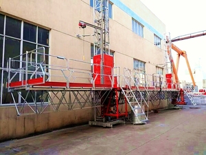 Plateforme de travail élévatrice XINGDOU pour travaux en hauteur, échafaudage électrique, grue de levage, alimentation 380V SAJ5.0-0.5 - Product Image 4