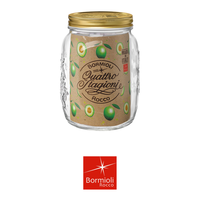 Pot en verre Bormioli Rocco 4 Stagioni, 2 L, H 19 cm, Ø 14,3 cm, sans couvercle