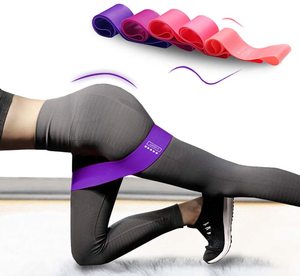 Bandes de résistance extensibles, colorées, en latex personnalisé, Mini boucle, pour Fitness et Yoga, <span class=keywords><strong>5</strong></span> <span class=keywords><strong>couleurs</strong></span> - Product Image 5