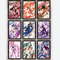 Cartes à collectionner en papier avec feuille d'or Anime Pirate King Luffy Usopp Chopper Jinbe, jeu de cartes et accessoires cadeaux