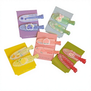 Nueva Serie de Frutas: Horquillas para el Cabello de Niña, Horquillas para Flequillo y Cabello Rebelde, Accesorios para el Cabello de Estudiante, Venta al por Mayor MD202, Hecho a Mano, <span class=keywords><strong>Turismo</strong></span> - Product Image 3