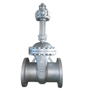 Valve de porte à compensés en acier moulé, bride A216 WCB faite en usine chinoise, 300 — 600lb