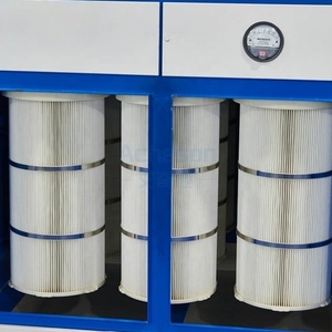 Kolektor debu kartrid Filter Pulse satu unit Mobile untuk bengkel dalam ruangan penggilingan pemoles kontrol debu kolektor debu - Product Image 3