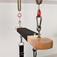Table de Pilates en bois massif avec tour complète pour studio de yoga