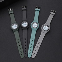 Montre numérique pour homme, montres de prière islamiques, montres de rappel d'adhan musulmanes avec fonction alarme et calendrier, vente en gros d'usine, logo personnalisé