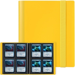 Wholesale Factory Durable 4 Pocket Custom Trading <b>Card</b> Pokemoned Binder With <b>Embossed</b> logo - Product Image 5