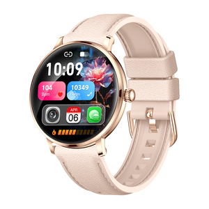 Venta al por mayor Nuevo Reloj Inteligente AK107 2026 con Pantalla AMOLED de 1.19 Pulgadas, Llamadas BT, Resistencia al Agua IP68, Monitor de Frecuencia Cardíaca y Salud, Pulsera Inteligente para Mujer - Product Image 3