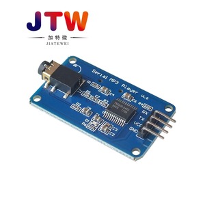 โมดูลเครื่องเล่นเอ็มพีสามีรี่ย์ซีเรียล JTW รุ่น Yx5300 ช่องใส่การ์ด TF ควบคุมด้วยเสียง เล่นเสียง - Product Image 1
