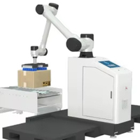 Robot de Paletización Colaborativo Sin Programación, Capacidad de Carga de 30 kg y 50 kg, Altura de Elevación Ajustable para Almacenamiento de Alimentos en Cajas de Cartón