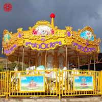 Compre un Carrusel Eléctrico para Niños y Adultos, Equipo de Parque de Atracciones al Aire Libre, Carrusel de Caballos en Venta