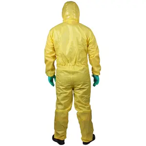 Roupa de proteção pessoal química anti-respingos de nível 3