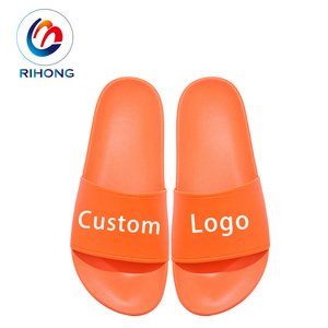 Chất Lượng Tốt Trượt Trên Cao Su Mềm Thiết Kế Logo Tùy Chỉnh Trượt Dép Mùa Hè Đầy Màu Sắc Của Phụ Nữ Bãi Biển Dép - Product Image 3