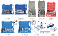 main pour systèmes professionnels de réfrigération et de CVC complet avec outil et accessoires de torchage de tuyaux en cuivre