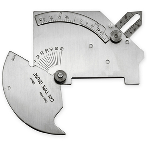DEM WG005 Mg-8 Nut Typ Brücke Nocken lehre Edelstahl Lineale Inspektion Schweiß lehre - Product Image 4
