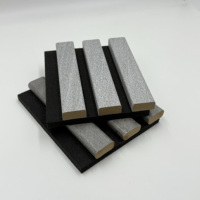 Panneaux muraux en lattes de bois insonorisants Kingman pour restaurant, salon et chambre - Imperméables et écologiques