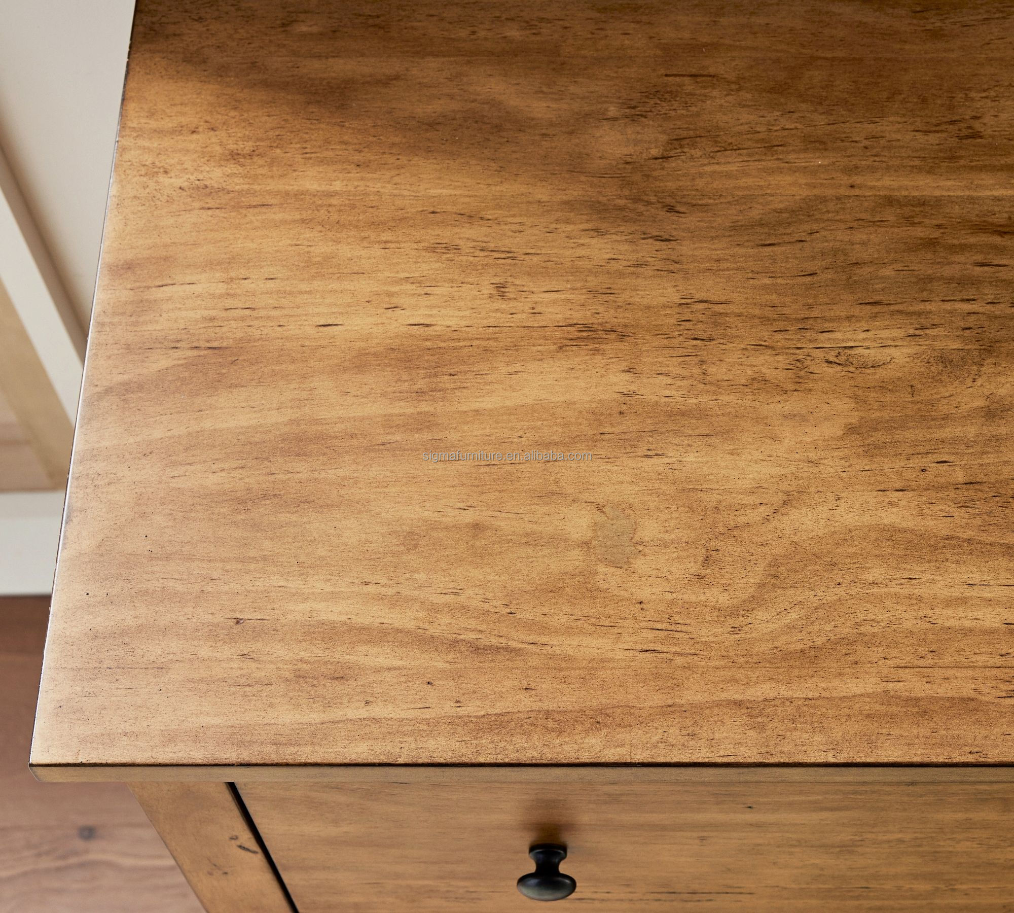 Heritage Farmhouse 6-Drawer Dresser Villa bedroom furniture drawer dresser cupboard chests cabinet