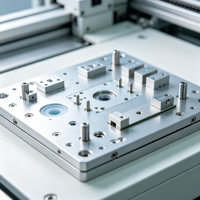 Fixation précise des composants électroniques pour des procédures d'assemblage et de test électriques avec jig et dispositif de fixation, jig d'assemblage