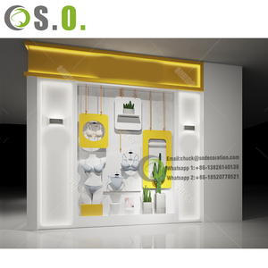 ร้านค้าปลีกชุดชั้นใน โชว์รูม ออกแบบร้านขายบรา ทันสมัย ตู้โชว์ชุดชั้นในในห้างสรรพสินค้า - Product Image 4