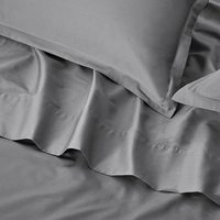 Parure de draps de luxe 100 % coton, 1200 fils, pour la maison et l'hôtellerie – Vente en gros de linge de maison
